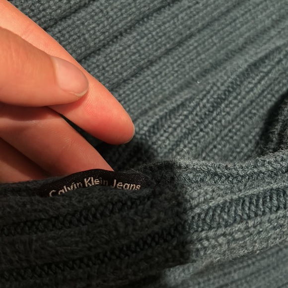 Calvin Klein Turtleneck Ribbed Sweater - Picture 7 of 9